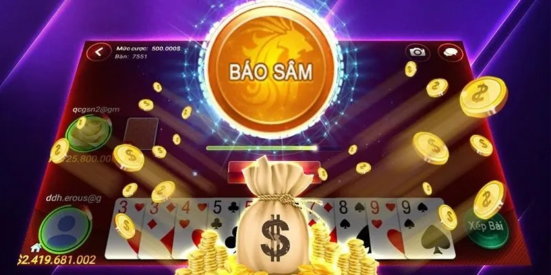 Trò chơi dùng bộ bài 52 lá và có cách chơi giống với tiến lên miền nam